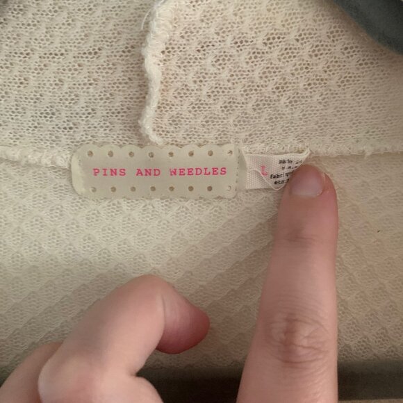 Pins and Needles Babydoll Cardigan - Picture 3 of 3